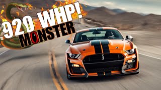 Driving An INSANE 920HP Shelby GT500 Fastest Car Ive Ever Driven [upl. by Rehptsirhc431]