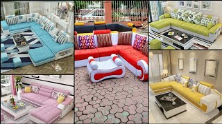 Modern LShaped Sofa Design Ideas 2022  Home Living Room And Drawing Room Sofa Designs Ideas [upl. by Ardnalahs]