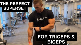 The Perfect Superset For Biceps and Triceps [upl. by Teodora982]