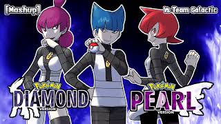 Pokémon Diamond amp Pearl Remake  Team Galactic Commander Battle Theme Remix Mashup [upl. by Occor145]