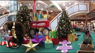 Christmas train 360 at Pearlridge Center jusgo360 [upl. by Fredette]