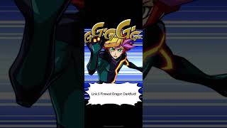 Yugioh Duel Links Firewall Dragon Darkfluid Summon Animation [upl. by Nirahs]