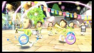 Wii Fit Plus  Rhythm Parade  Beginner Quick Look [upl. by Terrye]