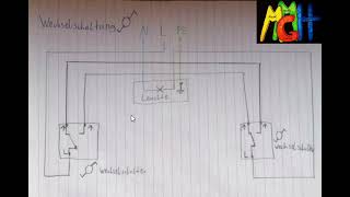 Elektroschaltplan Wechselschaltung Skizze super einfach erklärt [upl. by Pepillo902]