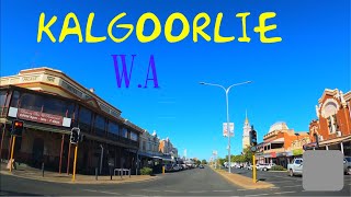 Kalgoorlie Main Street Western Australia Goldfields town 2021 [upl. by Aliak]