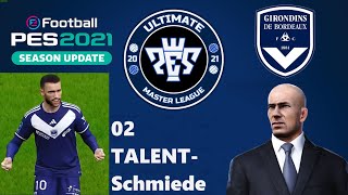 PES 2021 Master League  002  TALENTSchmiede  LetsPlaymaker [upl. by Hnah]