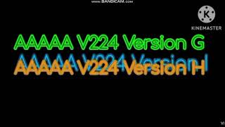 AAAAA V224 A U ALL 1 7 [upl. by Dibru]