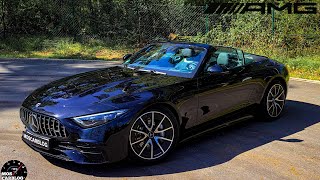 2023 MercedesAMG SL43 Review The most expensive 4 cylinder in the world [upl. by Dorette503]