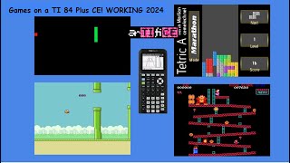 How to Get Games on a Ti 84 Plus CE Graphing Calculator 2024 REUPLOAD [upl. by Depoliti281]