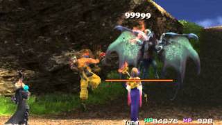 Final Fantasy X  Boss Fight Dark Valefor [upl. by Cates467]