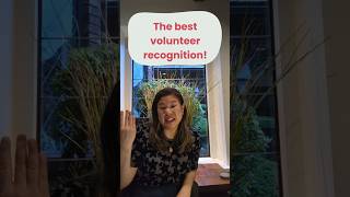 The BEST volunteer recognition [upl. by Yvonne362]