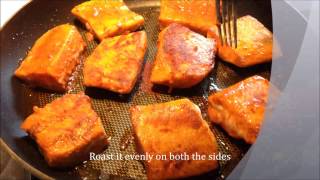 Salmon Fry  Salmon Fish Fry  Salmon Fish Fry Indian Style  Salmon Fish Recipe [upl. by Lerud63]