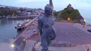 Damien Hirsts Verity  Ilfracombe  North Devon [upl. by Enyrhtac]