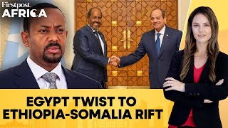 Egypt Sends Weapons To Somalia Tensions Escalate With Ethiopia  Firstpost Africa [upl. by Nissy]