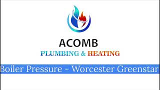 topping up boiler pressure on a worcester greenstar combination boiler [upl. by Assetak]