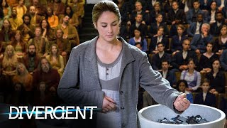 Tris Takes the Aptitude Test Scene  Divergent [upl. by Garda]