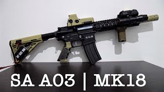 AIRSOFT MK18  SPECNA ARMS SAA03 [upl. by Deming]