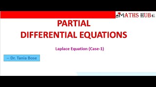 Laplace Equation Case1Part16 Partial Differential Equations [upl. by Llehsem]