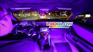 LEDGlows Purple Expandable SMD LED Interior Kit [upl. by Yl]