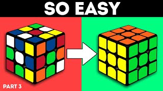 How to solve a Rubik’s cube  The Easiest tutorial  Part 3 [upl. by Binetta]