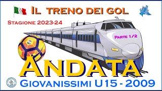 ASD Seguro Giovanissimi U15  IL TRENO DEI GOL  ANDATA 1 di 2 [upl. by Pansie22]