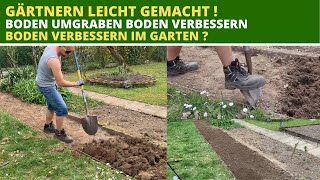 Boden Verbessern Bodenverbesserung Im Garten [upl. by Jocelyn]