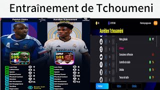 Entraîner Tchouameni comme la carte epic de Viera 😳😱 [upl. by Jovi12]