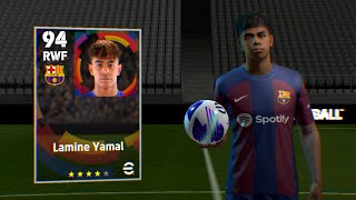 How To Train Lamine Yamal in eFootball 2024 Mobile [upl. by Osric]