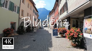 Austria  Bludenz  Walking through the City Bludenz  Vorarlberg 4K UHD  Real Sound [upl. by Airdnas]