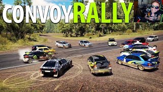 Convoy de Rally por la laguna de Australia  Forza Horizon 3  Car Meet [upl. by Dorothi]