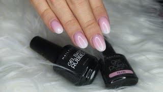 Come fare il BABY BOOMER SEMIPERMANENTE  Tutorial semplice prodotti Nailfor [upl. by Etteyniv]