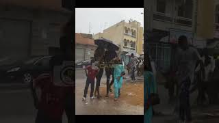 Prière vendredi sous la pluie ☔️ 🕌😭♥️♥️ SENEGAL [upl. by Ennahteb]