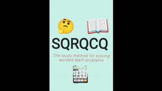 SQRQCQ For Worded Math Problems Part 33  Literacy Strategies That Help With Revision amp Research [upl. by Gaylord391]