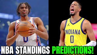 NBA Standings Predictions For Eastern amp Western Conference [upl. by Eveivaneg]