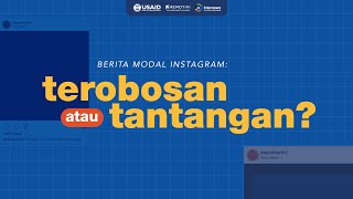 Berita Modal Instagram Terobosan atau Tantangan [upl. by Aicnelev]