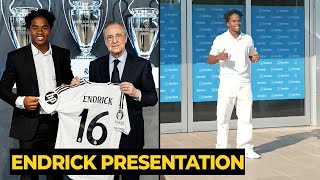 Endrick was arrived to Real Madrid for PRESENTATION at Santiago Bernabeu  Football News Today [upl. by Nytsirk]