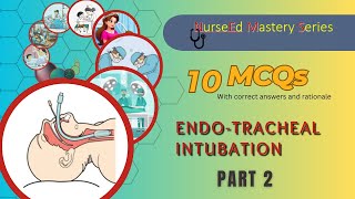 Endotracheal intubation  Part 2  FON Procedures  14  NurseEd Mastery Series [upl. by Laeynad]