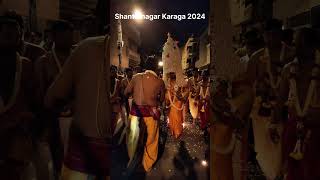 Shanthinagar Karaga 2024 karaga shorts [upl. by Cynthie]