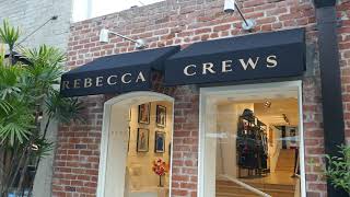 Rebecca Crews Flagship Store Opening Old Town Pasadena California USA October 10 2024 [upl. by Zimmer]