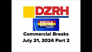 Mega Balita Linggo Commercial Breaks July 21 2024 Part 2 [upl. by Haden]