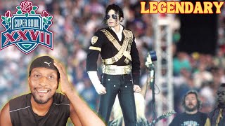 SUPER BOWL 27 XXVII 1993 HALFTIME SHOW  MICHAEL JACKSON  FIRSTTIME REACTION [upl. by Ahsieker173]