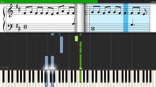 Lo Siento Beret Easy Piano Facil [upl. by Artek172]