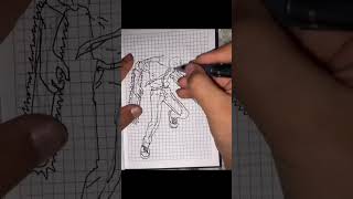 Drawing Chainsaw man chainsawman shorts fyp denji drawing [upl. by Currey674]