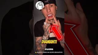 DENTI CON I DIAMANTI  TUTTI I RAPPER SE NE PENTIRANNO 😱 curiosità [upl. by Wilhide]