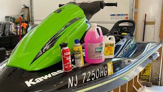 How to winterize your Jetski [upl. by Aniri]