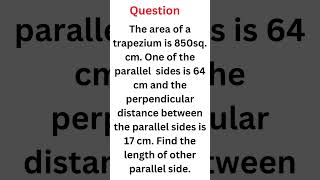 Trapezium maths [upl. by Reniti]