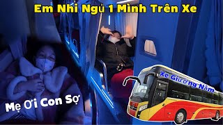 Em Quỳnh Nhi Đi Xe Giường Nằm Một Mình [upl. by Hairehcaz]