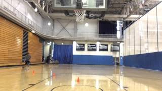 Basketball Training  Cone Drills  32Finish [upl. by Christabella]