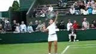 The Ugliest Serve in Professional Tennis [upl. by Rodmur916]