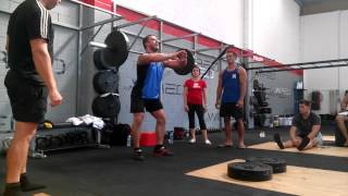 Klokov Seminar  Front Squat Drill [upl. by Ihculo328]